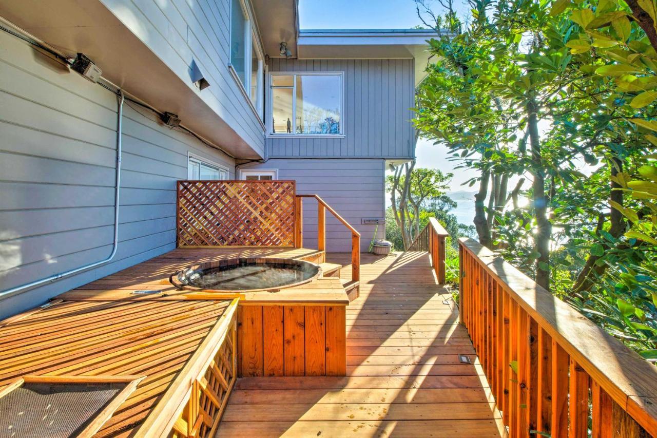Luxury Studio With Hot Tub And San Francisco Bay Views Richmond Eksteriør bilde